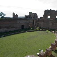 Palace of Domitian - View of the so-called Stadium on the Palatine Hill