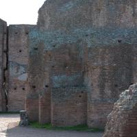 Palace of Domitian - View of brick ruins in the Palace of Domitian