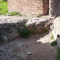 Palace of Domitian - View of brick and concrete ruins in the Palace of Domitian
