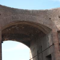 Palace of Domitian - View of a brick archway in the Palace of Domitian