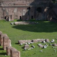 Palace of Domitian - View of the stadium in the Palace of Domitian