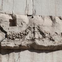 Fragmentary Relief - View of a fragmentary relief with garlands on the Pantheon