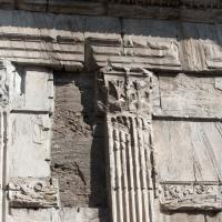 Pilasters - View of fragmentary pilasters on the Pantheon