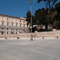 Piazza del Popolo - View from the center of the piazza facing northwest