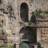 Nero's Aqueduct - View of Nero's Aqueduct where it branches off from the Aqua Claudia