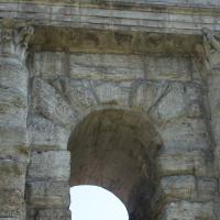 Porta Maggiore - View of a lateral arch of Porta Maggiore