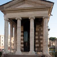 Temple of Portunus - View of the northern face of the Temple of Portunus