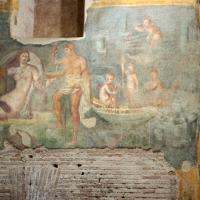 Case Romane del Celio - View of the painting of the so-called Nymphaeum