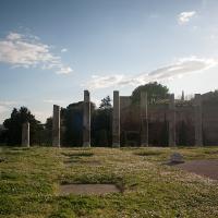 Temple of Venus and Rome - View of the southern colonnade of the Temple of Venus and Rome