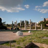 Temple of Venus and Rome - View of the northern colonnade of the Temple of Venus and Rome