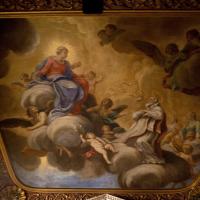 Sant'Agnese in Agone - Interior: Detail of painting above shrine
