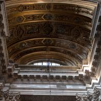 Sant'Agnese in Agone - Interior: View of vault ceiling above Saint Agnes sculpture