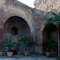 Santa Constanza - Exterior: Detail east portico