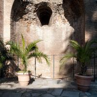 Santa Constanza - Exterior: Detail east portico ruin
