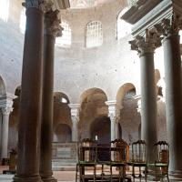 Santa Constanza - Interior: View from entrance to central altar