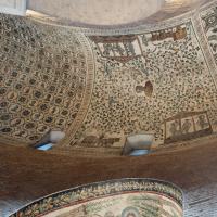 Santa Constanza - Interior: Detail mosaics in north ambulatory
