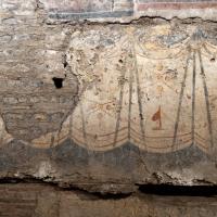 San Crisogono - View of fragmentary paintings in the remains of the 5th century church under San Crisogono