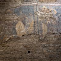 San Crisogono - View of fragmentary paintings in the remains of the 5th century church under San Crisogono