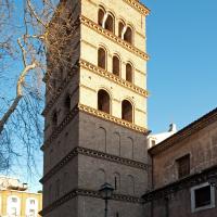 San Crisogono - View of the belltower of San Crisogono