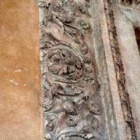 San Giorgio in Velabro - Exterior: Detail of door frame ornamentation