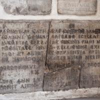 San Marco - Detail of  inscription