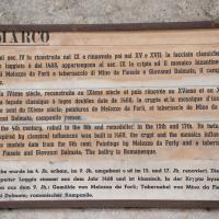 San Marco - Detail of plaque