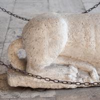 San Marco - Detail: Lion figure rear profile