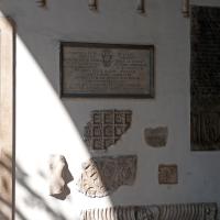 San Marco - Column and inscription fragments