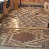 San Marco - Detail: marble floor mosaic of chapel