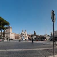 San Marco - Exterior panorama from facade 
