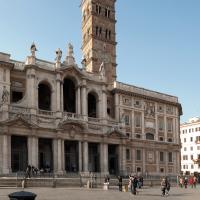 Santa Maria Maggiore - View of the facade of Santa Maria Maggiore from the south