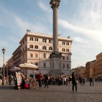 Marian Column of Santa Maria Maggiore - View of the Marian Column of Santa Maria Maggiore