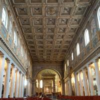 Santa Maria Maggiore - View of the nave of Santa Maria Maggiore looking towards the apse