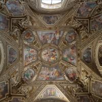 Santa Maria in Trastevere - View of the ceiling of Santa Maria in Trastevere