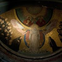 Santa Prassede - View of the apse mosaic of Santa Prassede