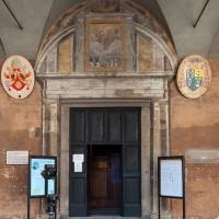 Santi Quattro Coronati - View of a doorway to Santi Quattro Coronati