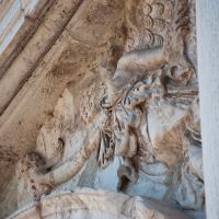 Arch of Titus - Detail: View of a Victory in the right Spandrel of the Western Face of the Arch of Titus