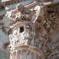Arch of Titus - Detail: View of a Column Capital on the East Face of the Arch of Titus