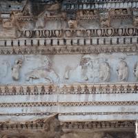 Arch of Titus - Detail: View of the Figural Frieze on the Eastern face of the Arch of Titus