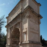 Arch of Titus - View of the Arch of Titus from the East