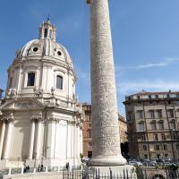 Trajan's Column - View of Trajan's Column looking Northeast