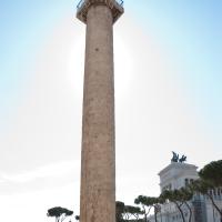 Trajan's Column - View of Trajan's Column looking Southwest