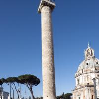 Trajan's Column - View of Trajan's Column looking West