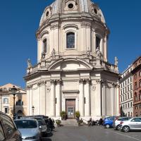 Church of the Most Holy Name of Mary at the Trajan Forum - View of Church of the Most Holy Name of Mary from the Forum