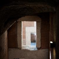 Trajan's Market - Interior: View of Vaulting and Doorways inside Trajan's Market