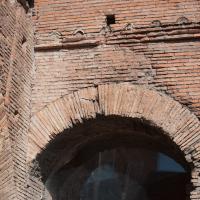 Trajan's Market - Exterior: View of Arches in Trajan's Market from via Biberatica