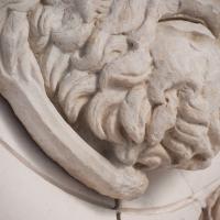 Head of Zeus Ammon - Detail: View of Sculpture Installation