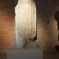 Statue Base - Interior: View of a Fragmentary Inscribed Statue Base