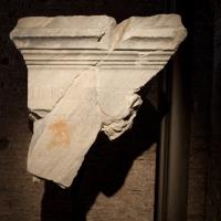 Statue Base - Interior: View of a Fragmentary Inscribed Statue Base