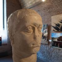 Constantine - View of Sculpted Head Reworked to Portray Constantine